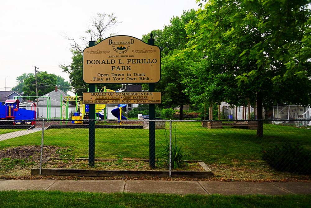 Perillo Park in Blue Island, Illinois